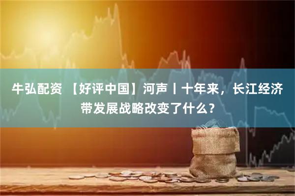 牛弘配资 【好评中国】河声丨十年来，长江经济带发展战略改变了什么？